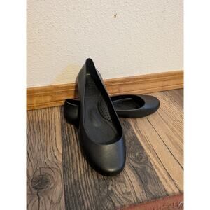 Okabashi georgie women's‎ flats black size 6